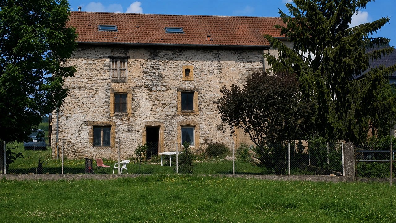 Ferme en pierre avant rénovation
